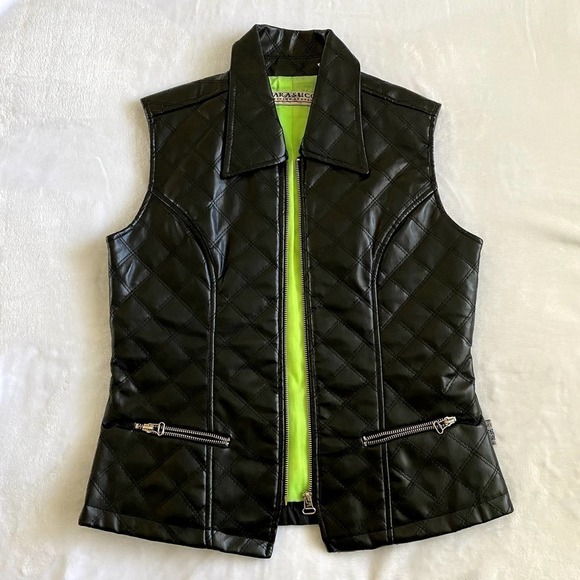 #30 Parasuco | Vintage 80s Quilted Motorcycle Jacket | Size: Medium - Picture 5 of 8